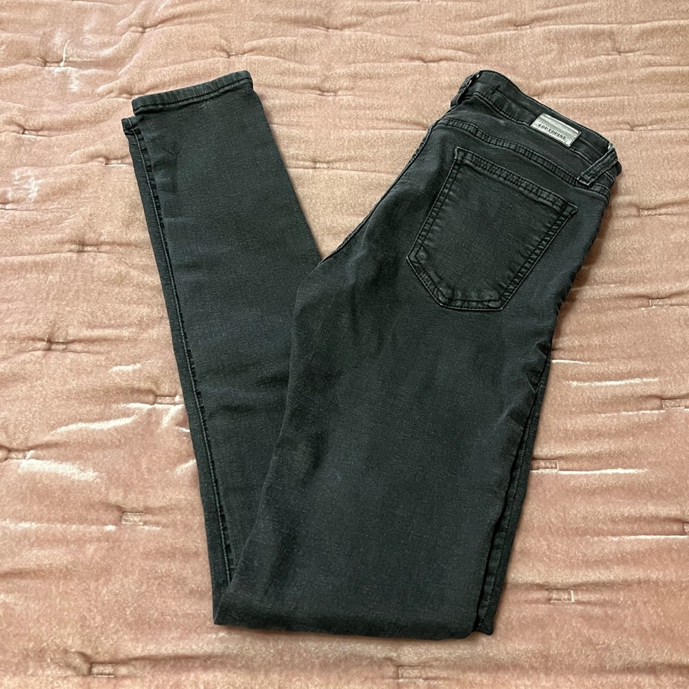 COP COPINE Black Coated Pants